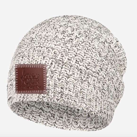 love your melon speckled beanie